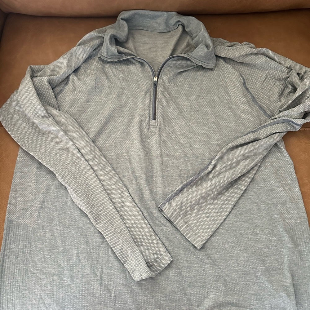 Lululemon Athletica Blue Long Sleeve Top